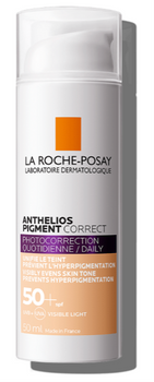 Frasco de produto Anthelios Pigment Correct La Roche Posay