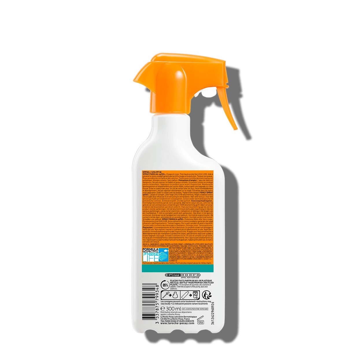 Protetor Solar ANTHELIOS Family Spray FPS50+ | La Roche-Posay
