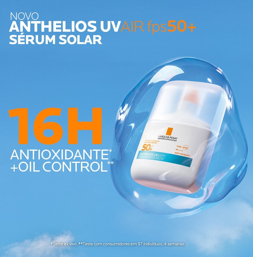 ANTHELIOS UVAIR FPS50+ Serum com Protetor Solar