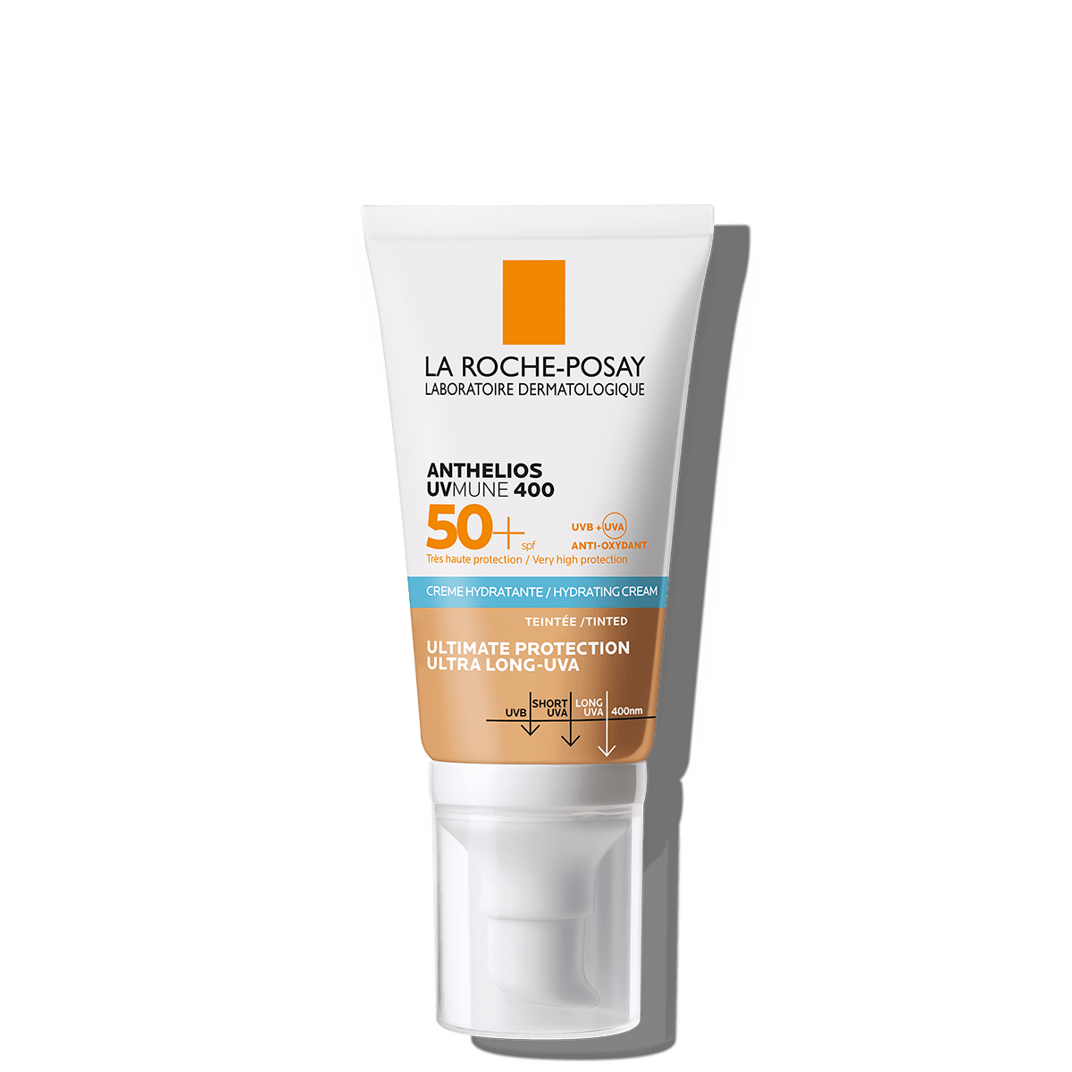 Anthelios UVMune 400 Creme Hidratante SPF 50+ Com Cor
