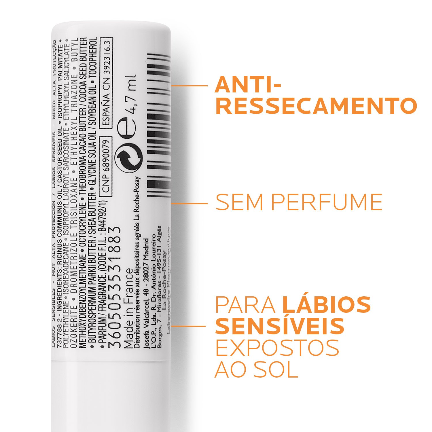 La Roche Posay ProductPage Sun Anthelios XL Stick Sensitive Area Spf50