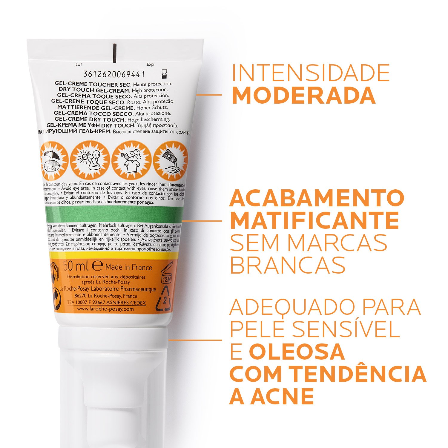 La Roche Posay ProductPage Sun Anthelios XL Dry Touch Gel Spf50 50ml F