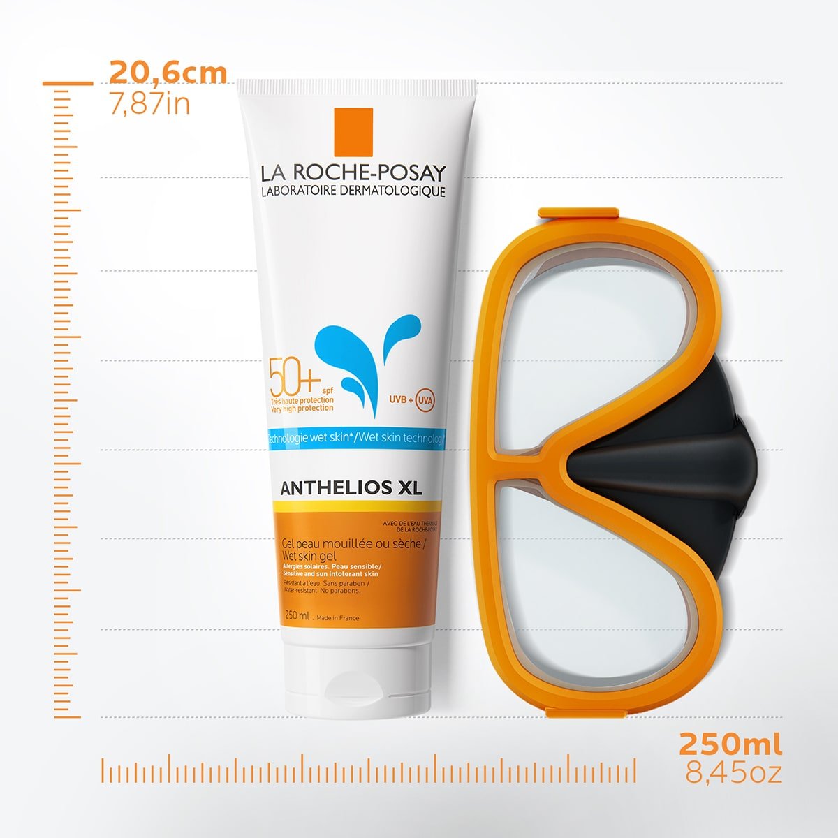La Roche Posay ProductPage Sun Anthelios XL Wet Skin Gel Spf50 250ml 3