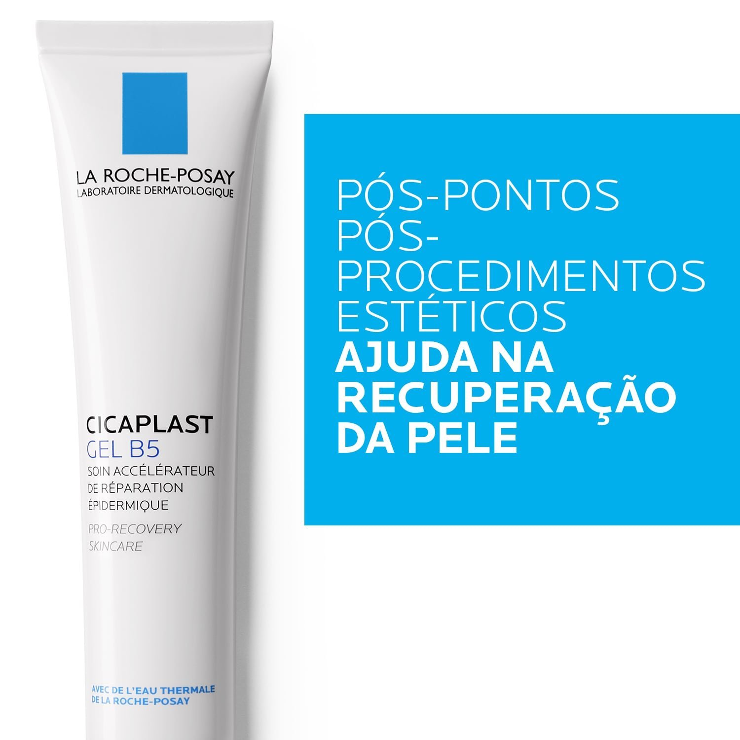 gel b5 pro recovery la roche posay  gel cicatrizante recuperação da pele