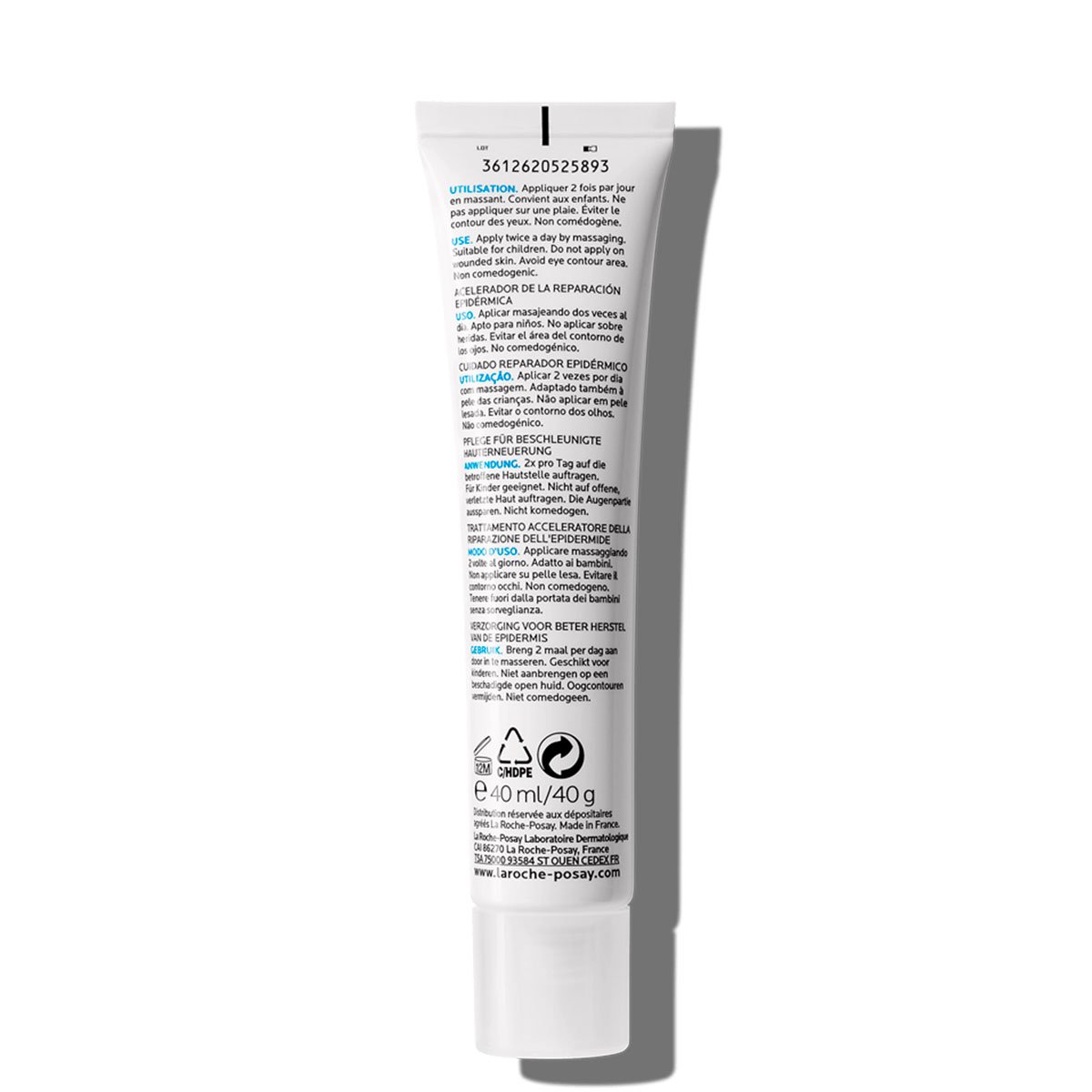 rótulo de cicaplast gel b5 acelera a cicatrização da pele
