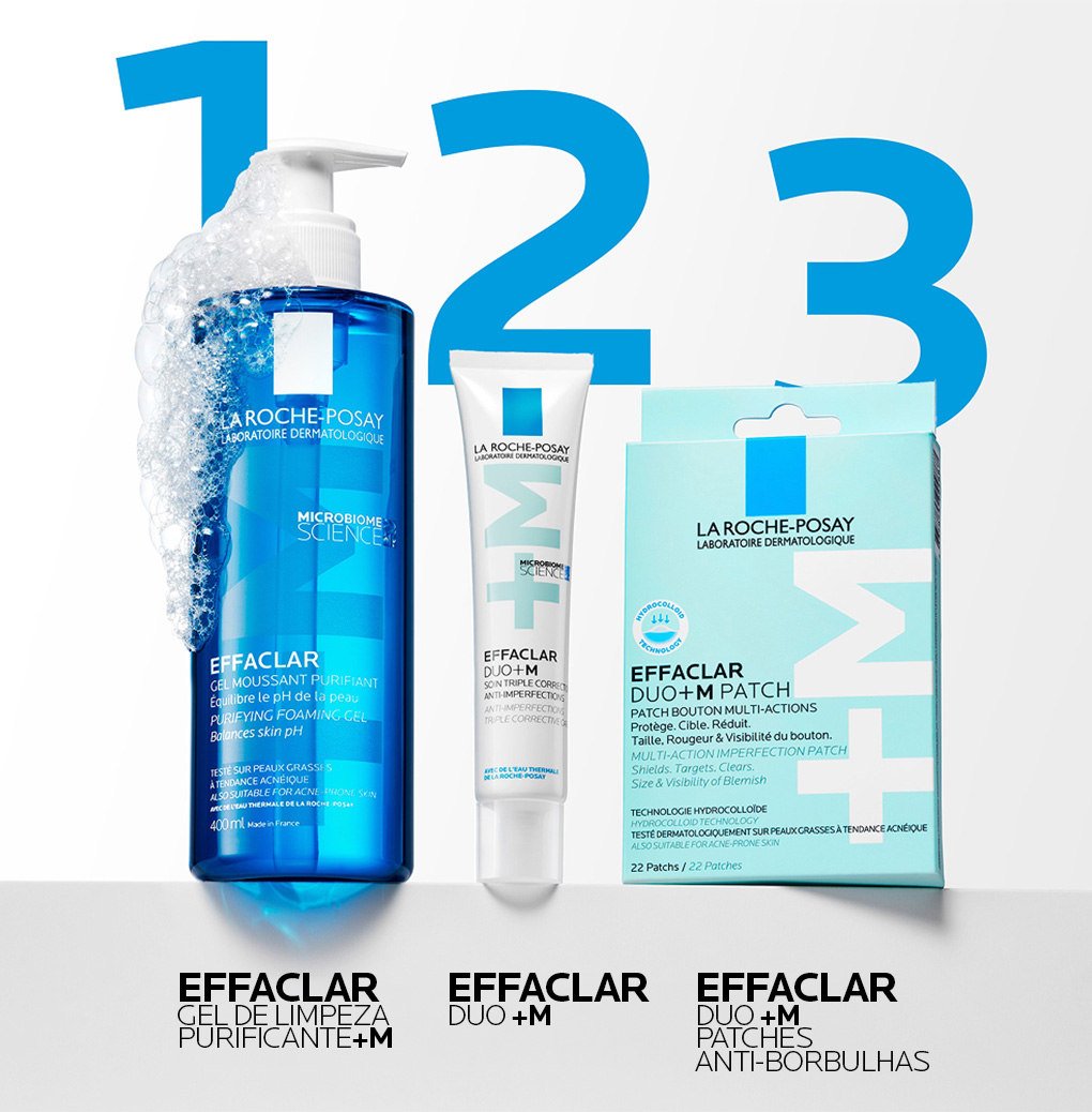 EFFACLAR DUO+M Patches Anti-borbulhas