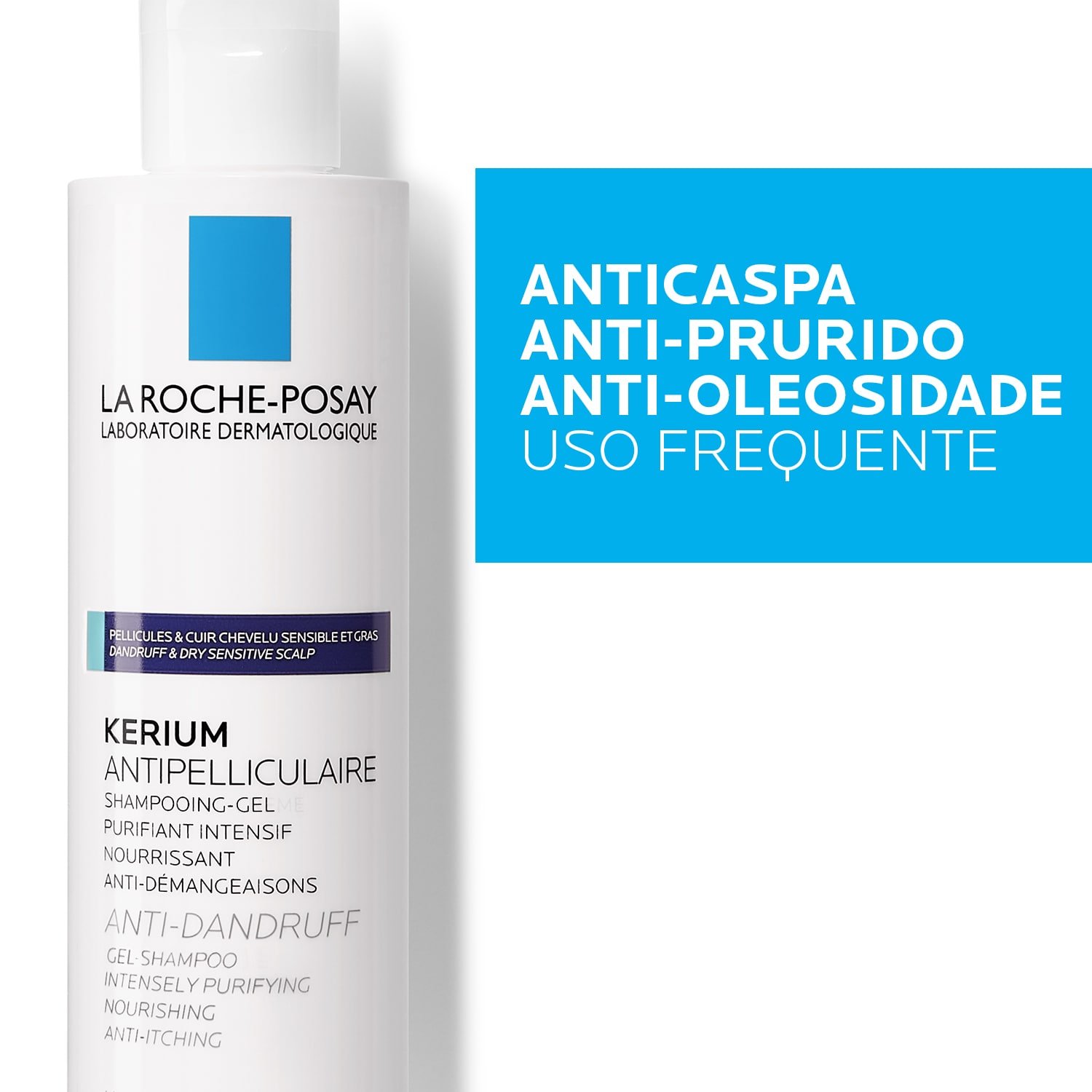 Kerium Champô-gel Anti-caspa | La Roche-Posay