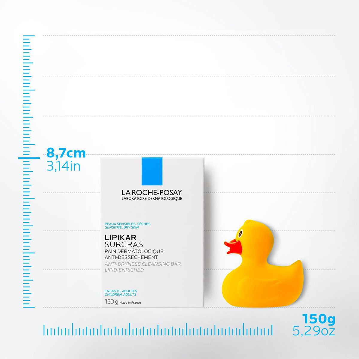La Roche Posay ProductPage Eczema Lipikar Pain Surgras 150g 3433422404