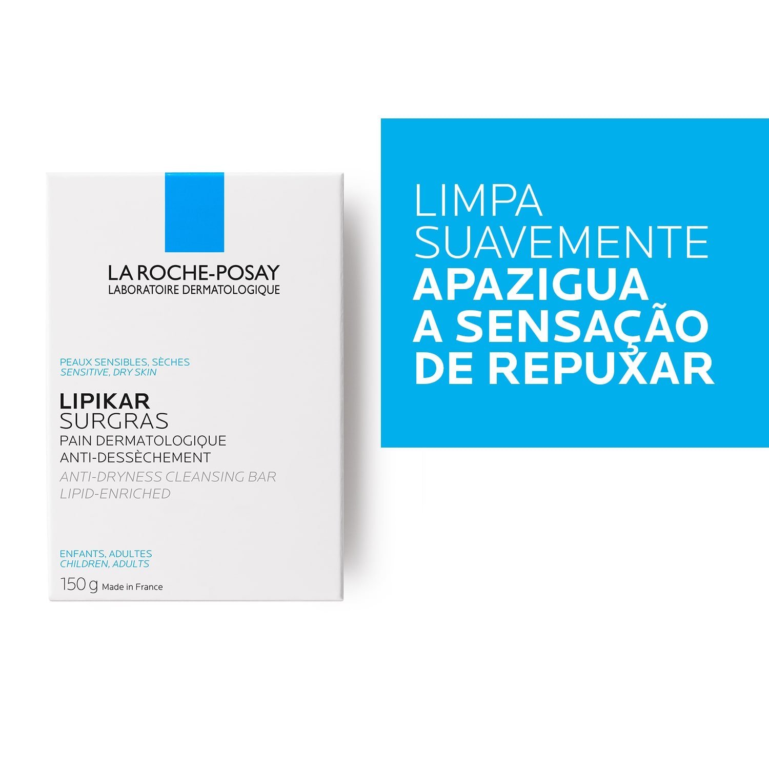La Roche Posay ProductPage Eczema Lipikar Pain Surgras 150g 3433422404