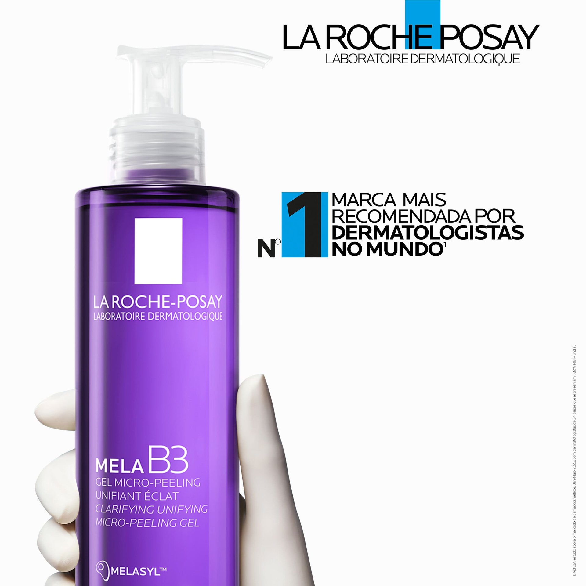 MELA B3 Gel de Limpieza de Rosto Esfoliante Antimanchas