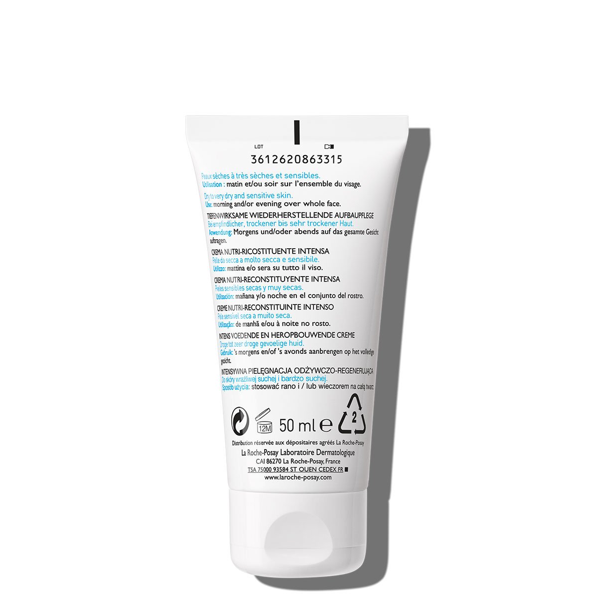 La Roche Posay ProductPage Face Care Nutritic Intense Cream 50ml 33378