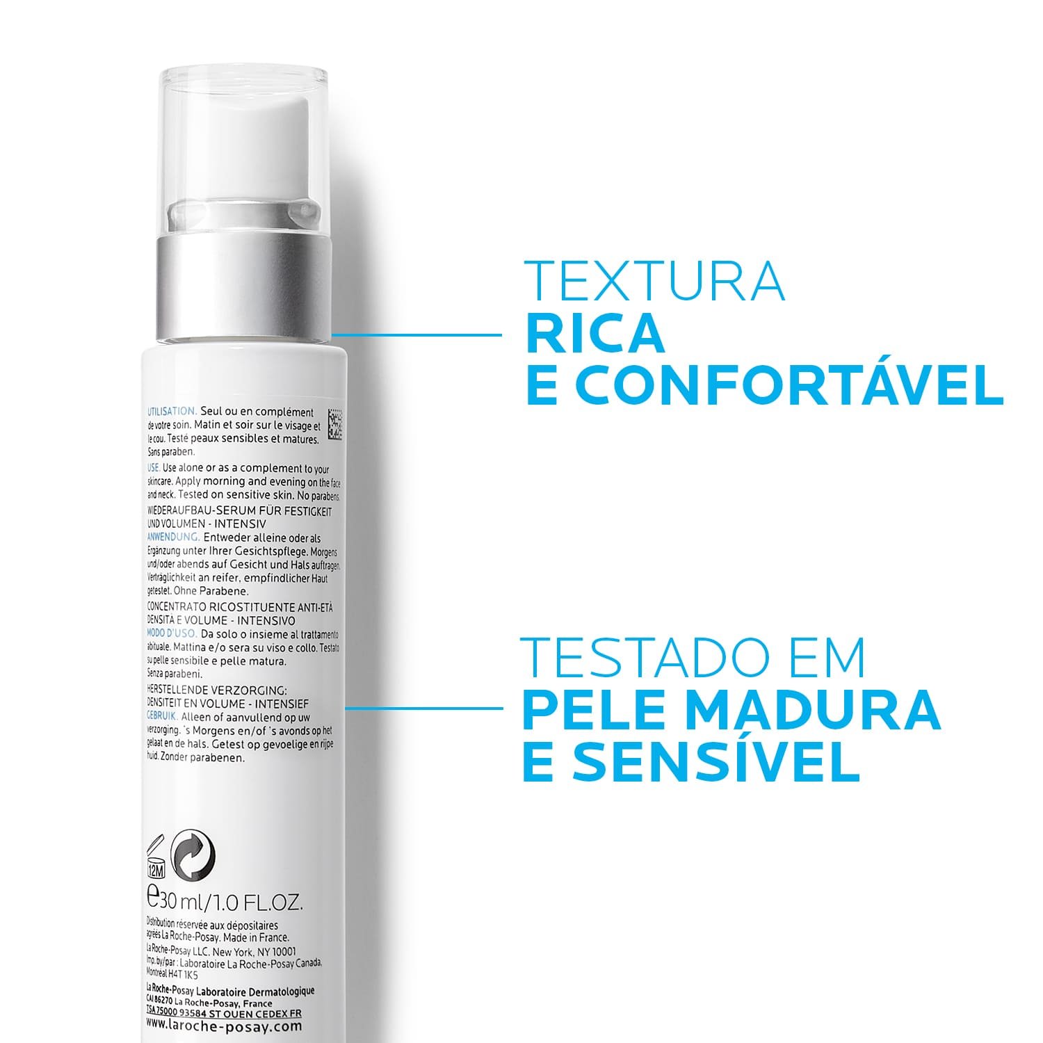 Substiane Sérum Concentrado Anti-idade para Pele Madura e Sensível | La Roche-Posay